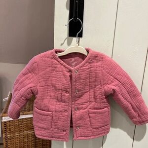 MOTHER Kids Rose Quilted Puffer Coat